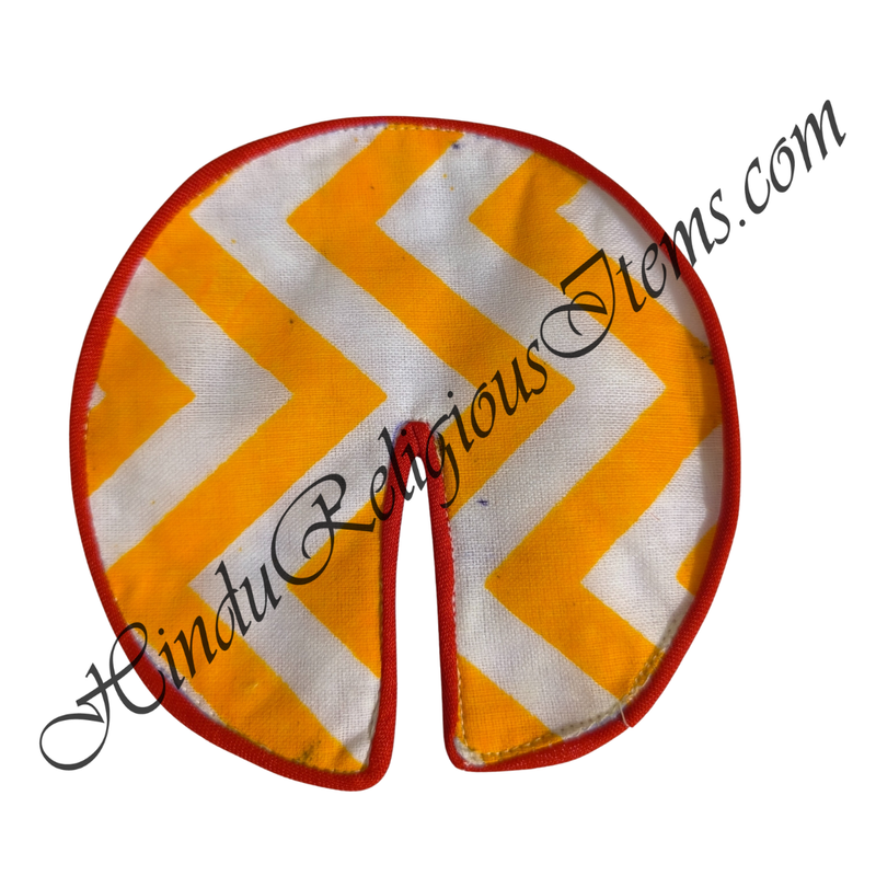 Lalan W Shaped Leheriya Printed Design Gadal