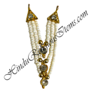 Premium Quality Three Layer Colour Moti Mala With Round Shape Pendent