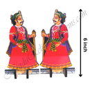 High Quality Wood MDF Double Side Printed Cut Outs Set of 2