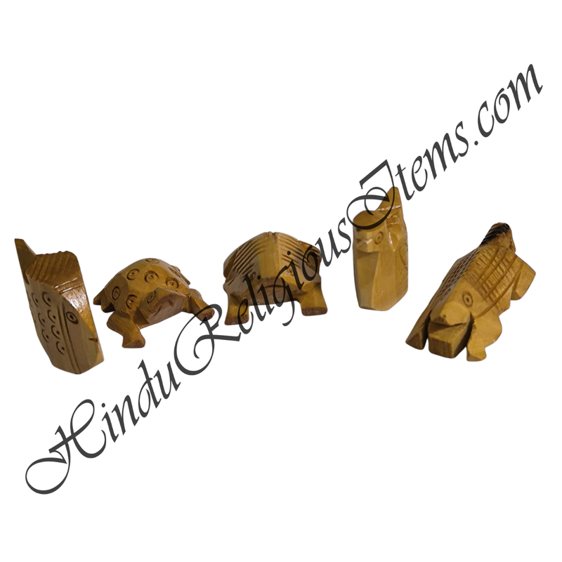 Wooden Jalchar Khilona (Water Animal Toys)