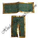 Lalan Cotton Vasanti / Chatna Chira Vastra With Golden lace