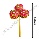 Tingle Shape Meenakari Ghughra (Toy Rattle)