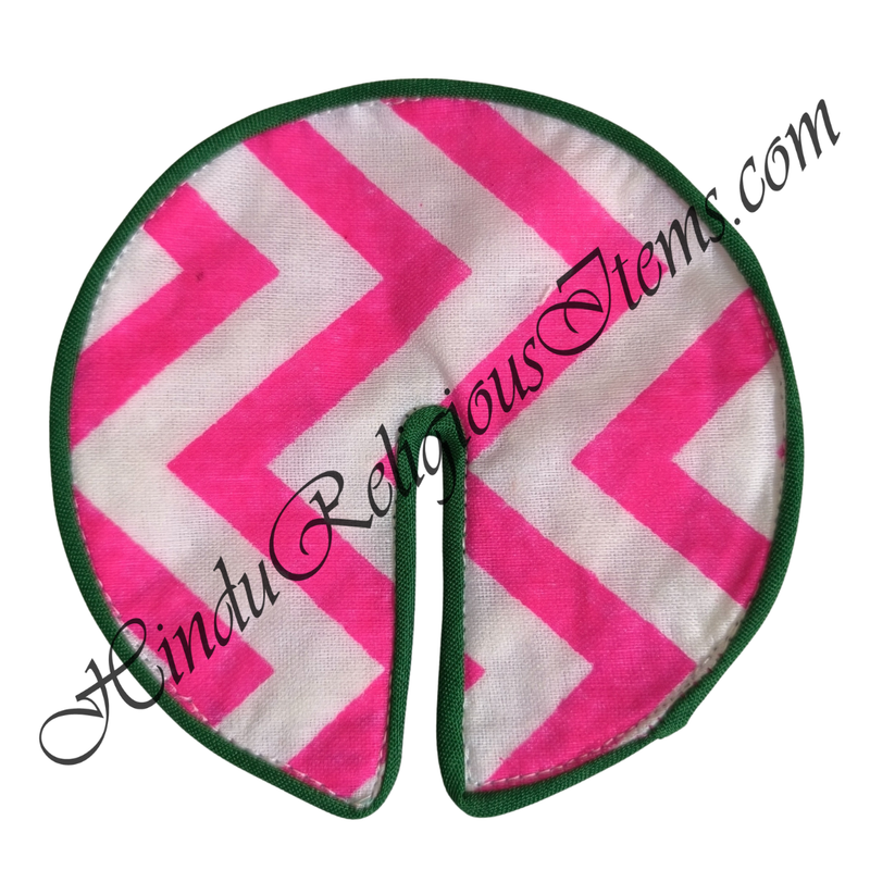 Lalan W Shaped Leheriya Printed Design Gadal