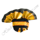 Cotton Dumala With Golden Lace
