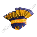 Cotton Dumala With Golden Lace