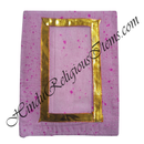 Chitraji Cotton Vasanti / Chatna Vastra with Golden Lace (VCVGL-1)