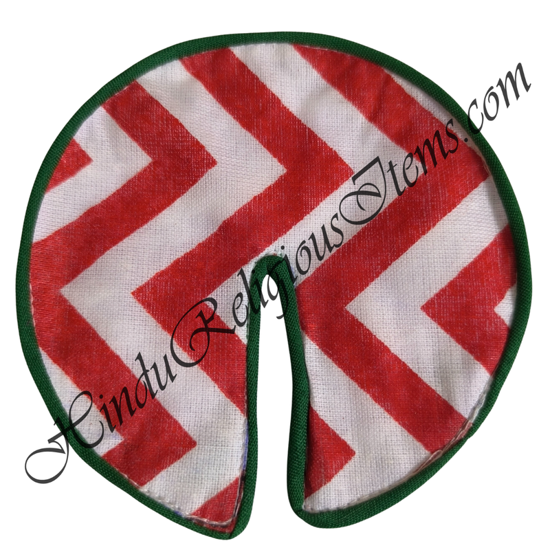 Lalan W Shaped Leheriya Printed Design Gadal