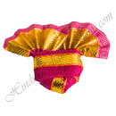 Cotton Dumala With Golden Lace