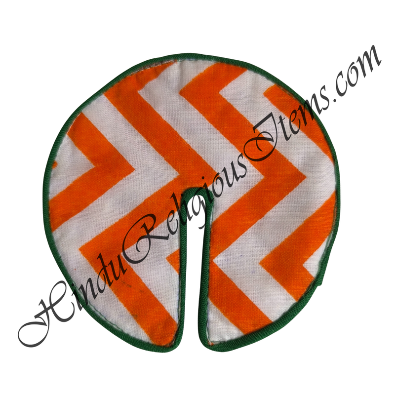 Lalan W Shaped Leheriya Printed Design Gadal