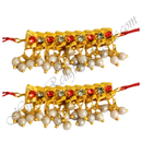 Premium Quality Golden Metal With Nang(Diamond) Lalan Payal