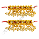 Premium Quality Golden Metal With Nang(Diamond) Lalan Payal
