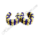 Coloured Moti Kada With Golden Moti