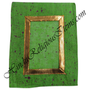 Chitraji Cotton Vasanti / Chatna Vastra with Golden Lace (VCVGL-1)