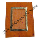 Chitraji Cotton Vasanti / Chatna Vastra with Golden Lace (VCVGL-1)