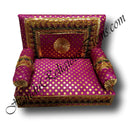 Polka dots  Sinhasan Gadi, Takiya And Pithika Set