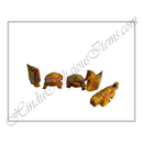 Wooden Jalchar Khilona (Water Animal Toys)