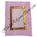 Chitraji Cotton Vasanti / Chatna Vastra with Golden Lace (VCVGL-1)