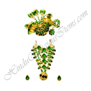 Premium Quality White Moti With Kundan Choki Chitraji Mala Set