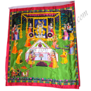 Satin Silk Super Fine Jungle Print Fabric/kapad [SSJ]