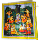 Satin Silk Super Fine Jungle Print Fabric/kapad [SSJ]