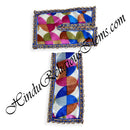 Lalan Satin Chira Vastra with Golden Jhari Lace