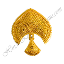 Premium Quality Golden Metal Mukut