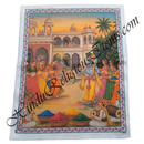 High Quality Satin Printed Pichwai (Backdrop) - Holi Khel