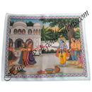 High Quality Satin Printed Pichwai (Backdrop) - Holi Khel