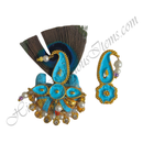 Premium Quality Cotton Paag With Meenakari Shirpeach & Sheeshful
