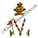 Premium Quality Lalan Moti Mala Set