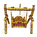 Sankheda Style Wooden Palna (Cradle)