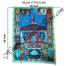 High Quality Satin Printed Pichwai (Backdrop)-7 Swarup Annakut