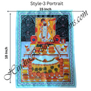 High Quality Satin Printed Pichwai (Backdrop)-7 Swarup Annakut