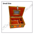 Fancy Wooden Jhapiji with Brocade Cover (Travel System)