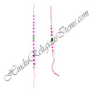 Pink And White Leheriya Van Mala Pavitra (PWLV2)