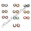 Moti Kada With Double Colored With Metal (Bracelet) Set of 2