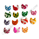 Cotton Sadi Paag with double colour Leheriya in assorted colours