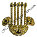 Premium Quality Golden Metal Dumala Sehra