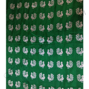 Bangoli Silk With Golden Jhari Peacock Design Fabric/ Kapad (BSJP)