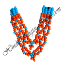 Two Layer Coloured Moti Mala