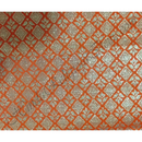 Brocade Golden Jhari Flower & Diamond Print Fabric/ Kapad (BJFDP)