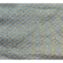Brocade Golden Jhari Flower & Diamond Print Fabric/ Kapad (BJFDP)