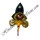 Morpankh Kalgi With Katra Golden Jhari