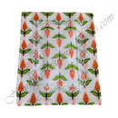 Chitraji Cotton Kamal Kali Print Vastra With Net Lace