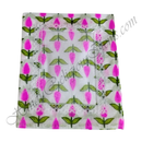 Chitraji Cotton Kamal Kali Print Vastra With Net Lace