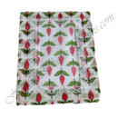 Chitraji Cotton Kamal Kali Print Vastra With Net Lace