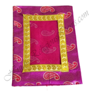 Chitraji Brocade Jhari Mango Design Vastra With Golden Jhari Lace