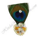 Cotton Sadi Paag With Single Jod Mor-Chandrika & Moti Lad Decoration