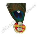 Cotton Sadi Paag With Single Jod Mor-Chandrika & Moti Lad Decoration