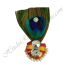 Cotton Sadi Paag With Single Jod Mor-Chandrika & Moti Lad Decoration